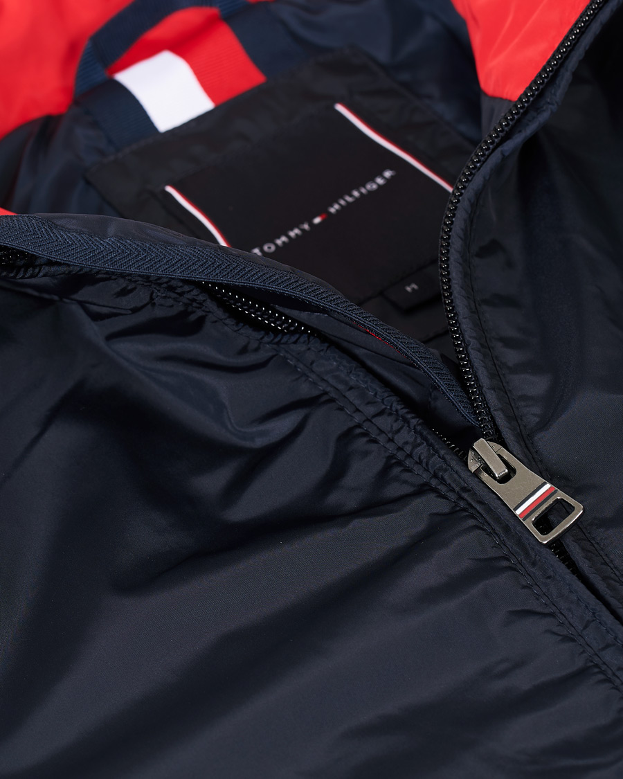 Herren | Jacken | Tommy Hilfiger | Stripe Rib Bomber Jacket Desert Sky