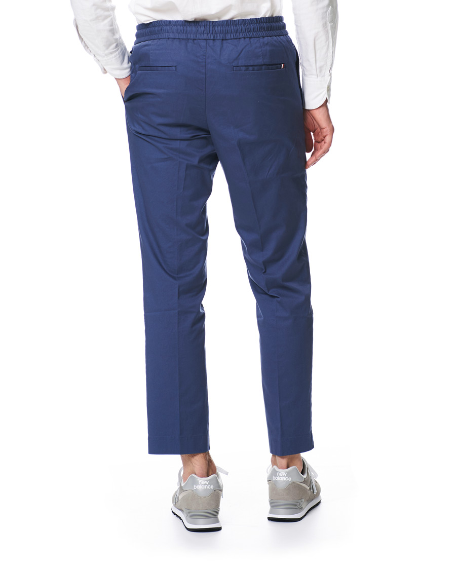 Herren | Hosen | Tommy Hilfiger | Summer Twill Flex Drawstring Trousers Faded Indigo