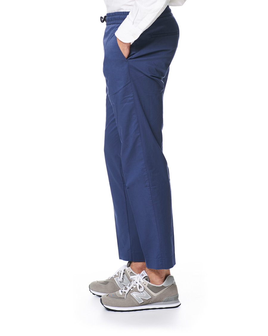 Herren | Hosen | Tommy Hilfiger | Summer Twill Flex Drawstring Trousers Faded Indigo