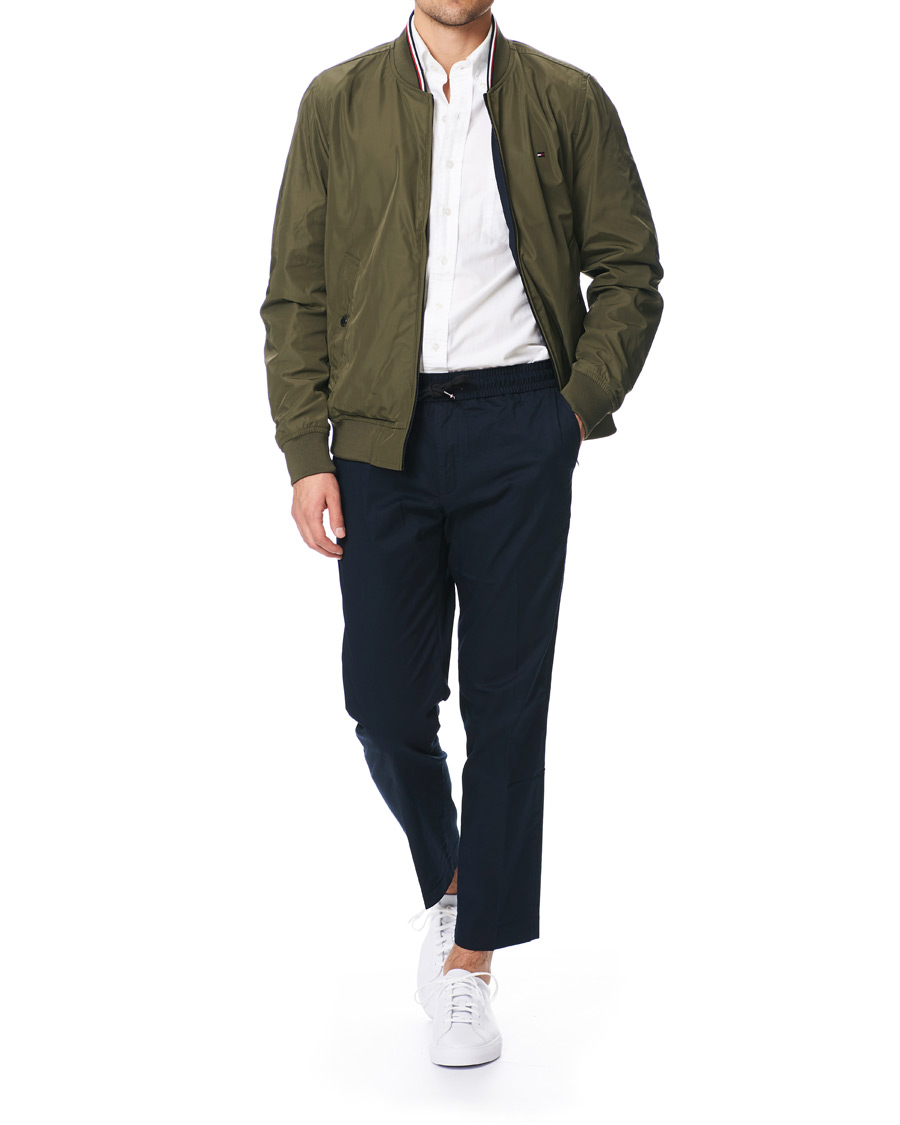 Herren | Hosen | Tommy Hilfiger | Summer Twill Flex Drawstring Trousers Desert Sky