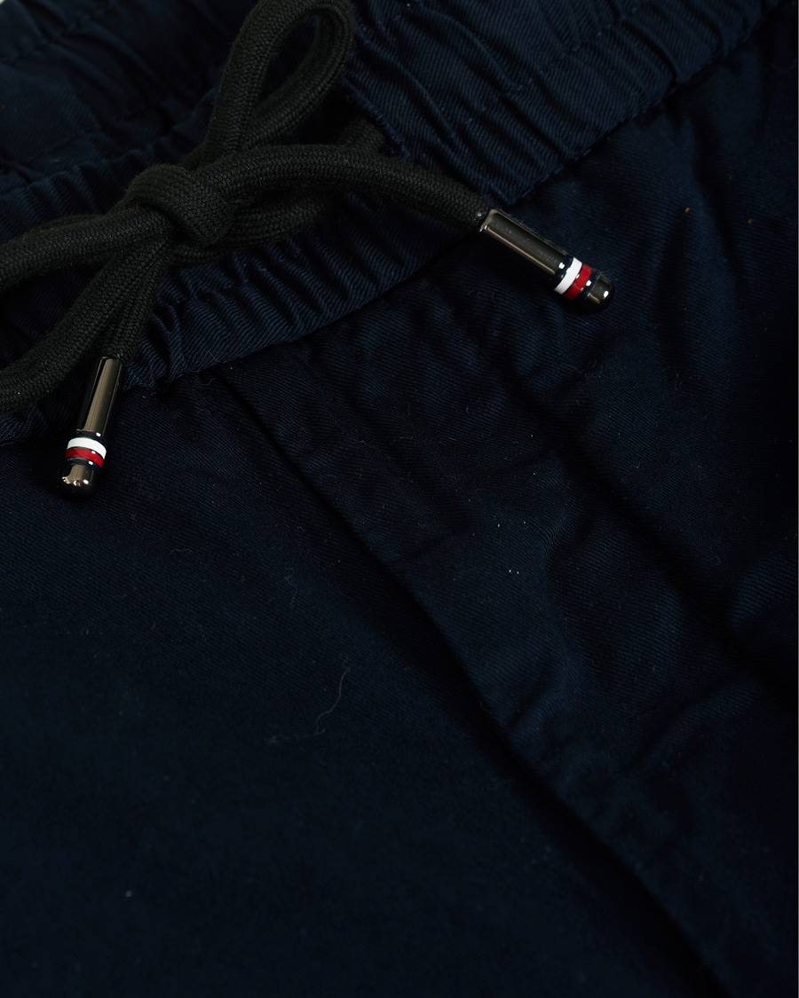 Herren | Hosen | Tommy Hilfiger | Summer Twill Flex Drawstring Trousers Desert Sky