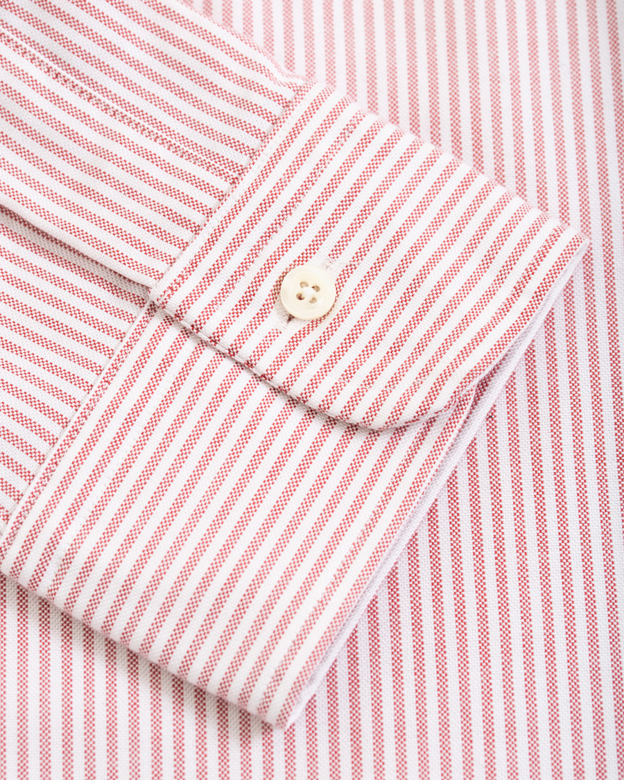 Herren | Hemden | Brooks Brothers | Regent Fit Cotton Oxford Shirt Red/White