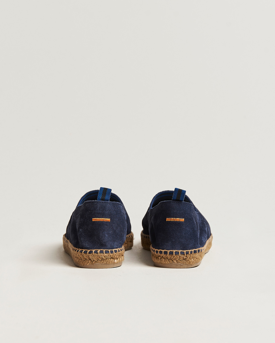 Herren | Castañer Pablo Casual Suede Espadrilles Azul Oscuro | Castañer | Pablo Casual Suede Espadrilles Azul Oscuro