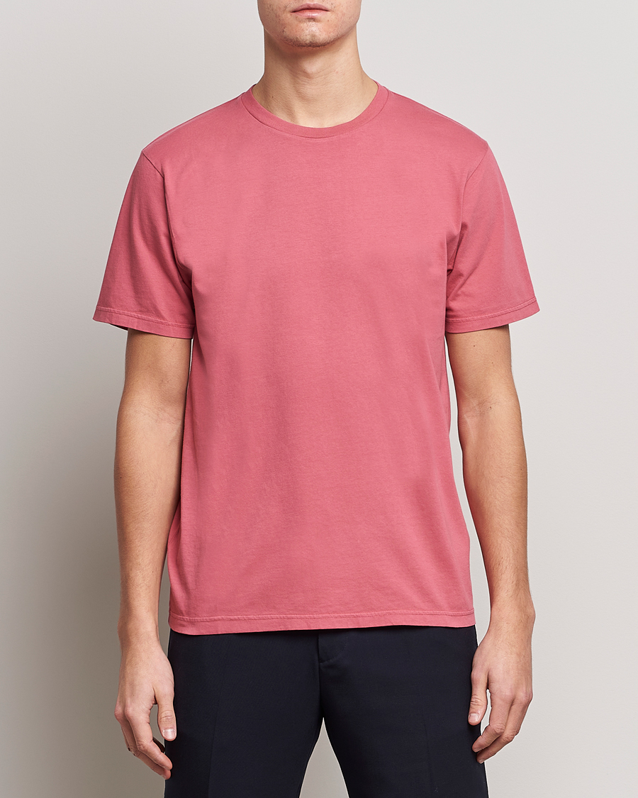Herren | T-Shirts | Colorful Standard | Classic Organic T-Shirt Raspberry Pink
