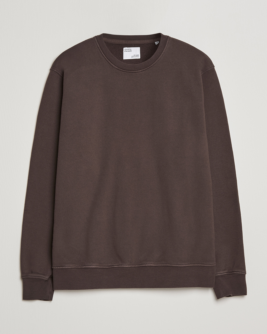 Herren | Pullover | Colorful Standard | Classic Organic Crew Neck Sweat Coffee Brown