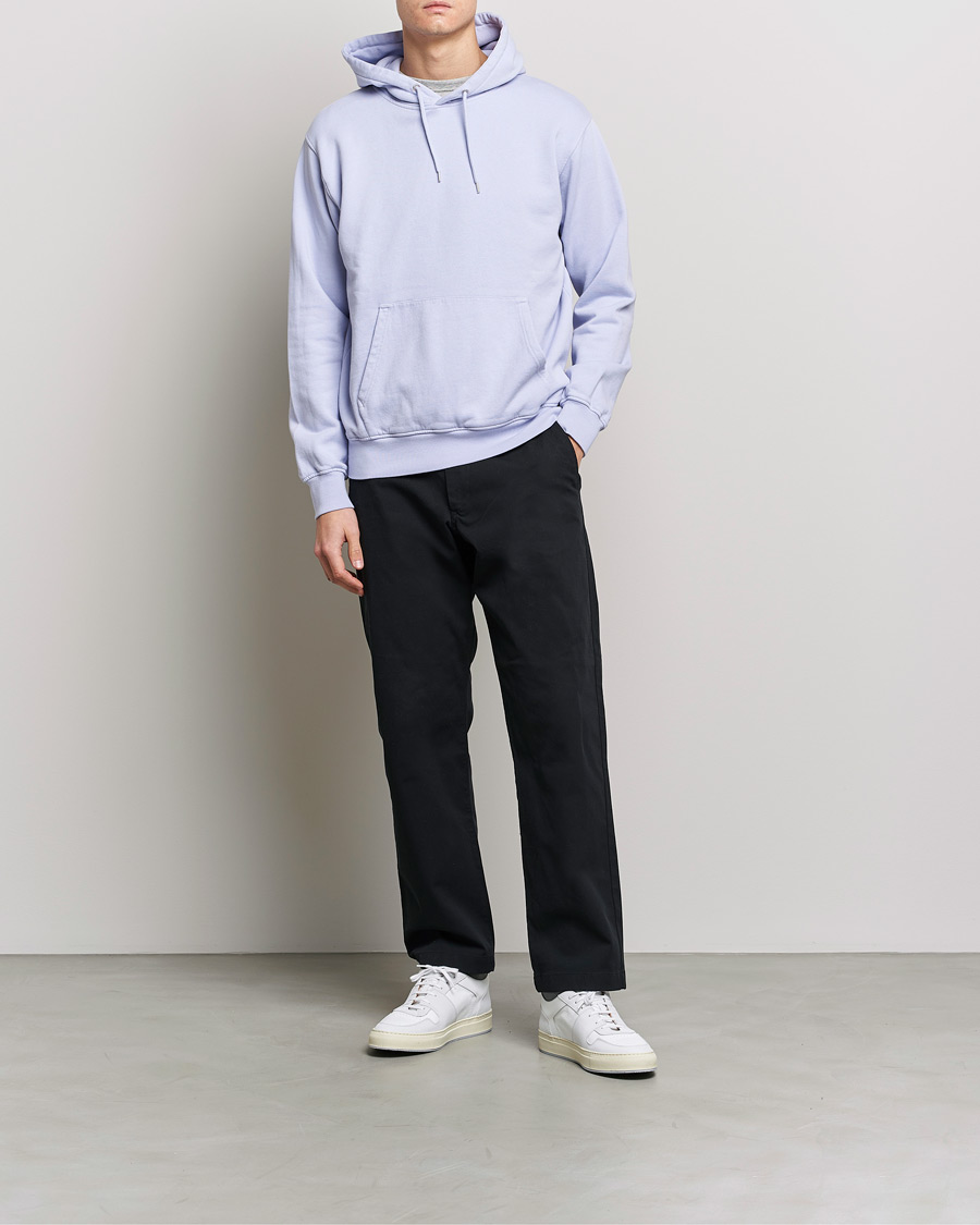 Herren | Pullover | Colorful Standard | Classic Organic Hood Soft Lavender