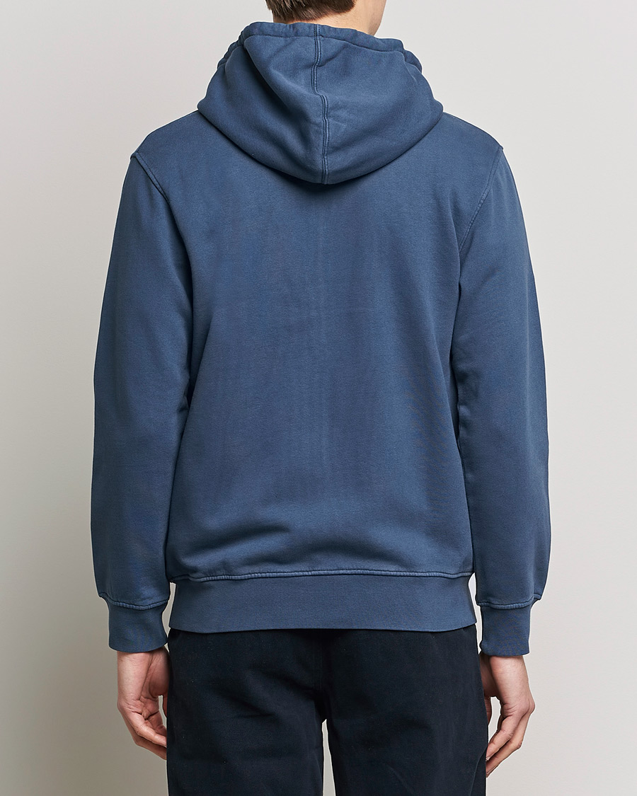Herren | Pullover | Colorful Standard | Classic Organic Full Zip Hood Petrol Blue