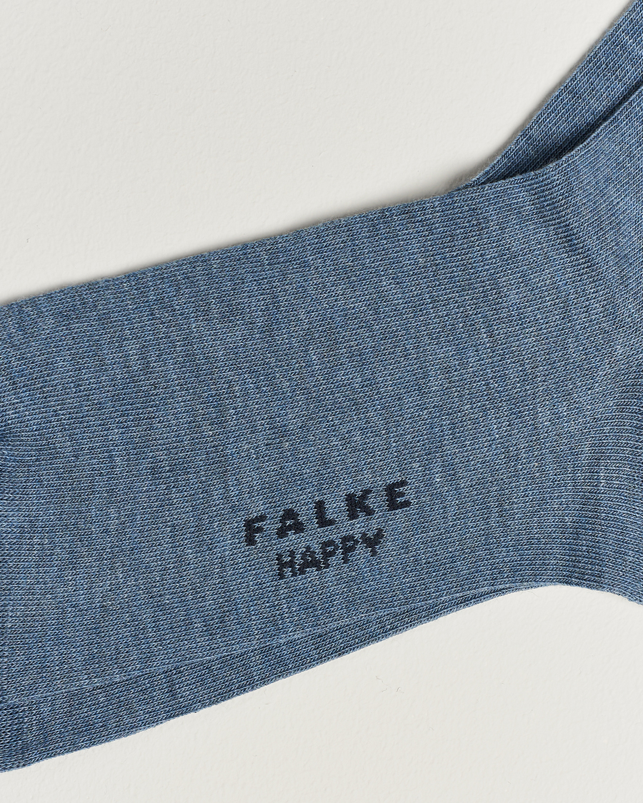 Herren | Falke | Falke | Happy 2-Pack Cotton Socks Light Blue