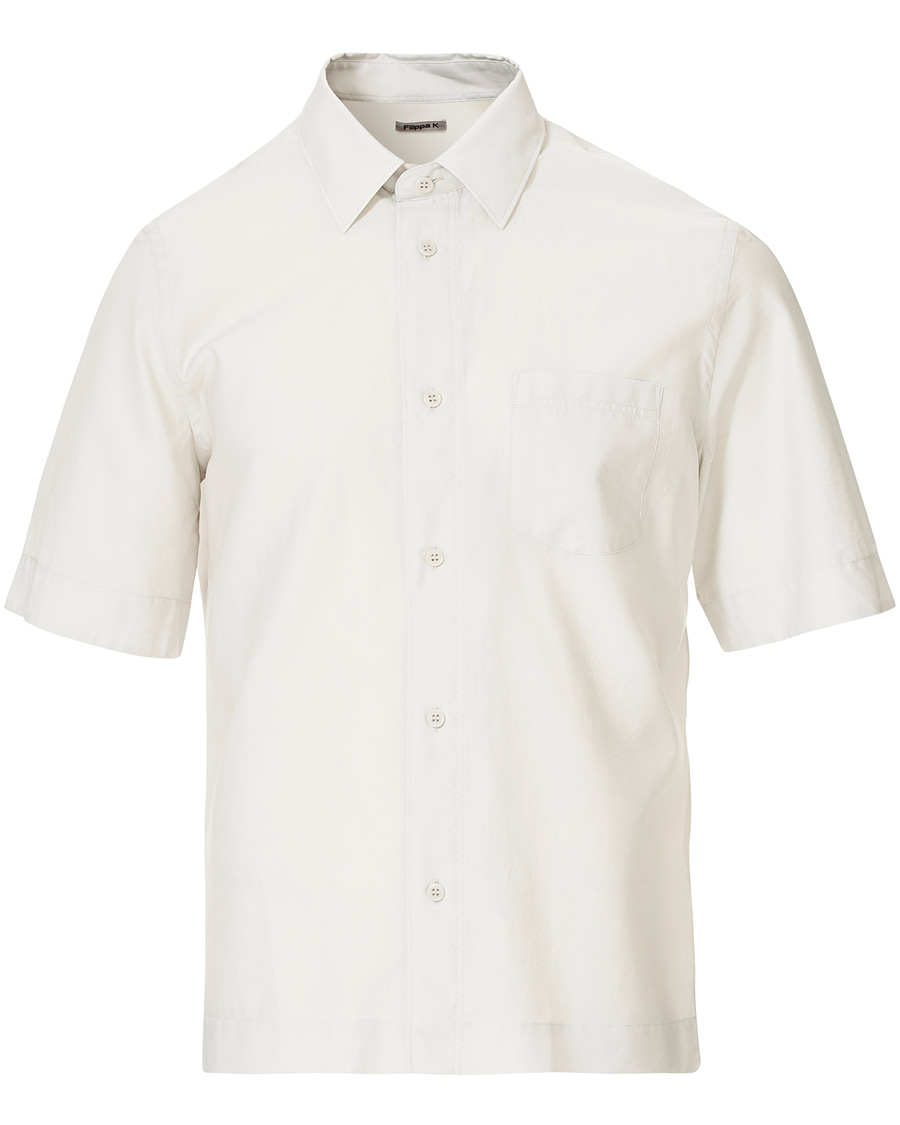 Herren | Hemden | Filippa K | Owen Short Sleeve Shirt Sterling Grey