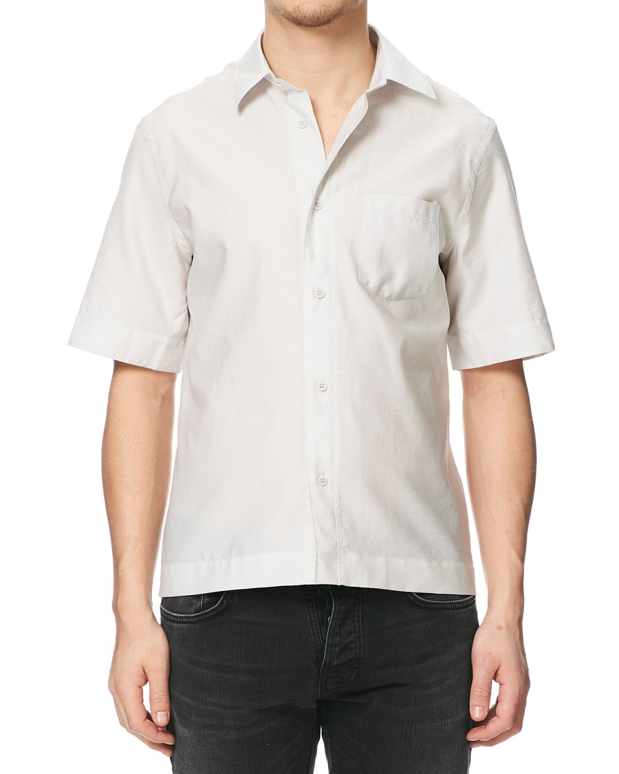 Herren | Hemden | Filippa K | Owen Short Sleeve Shirt Sterling Grey