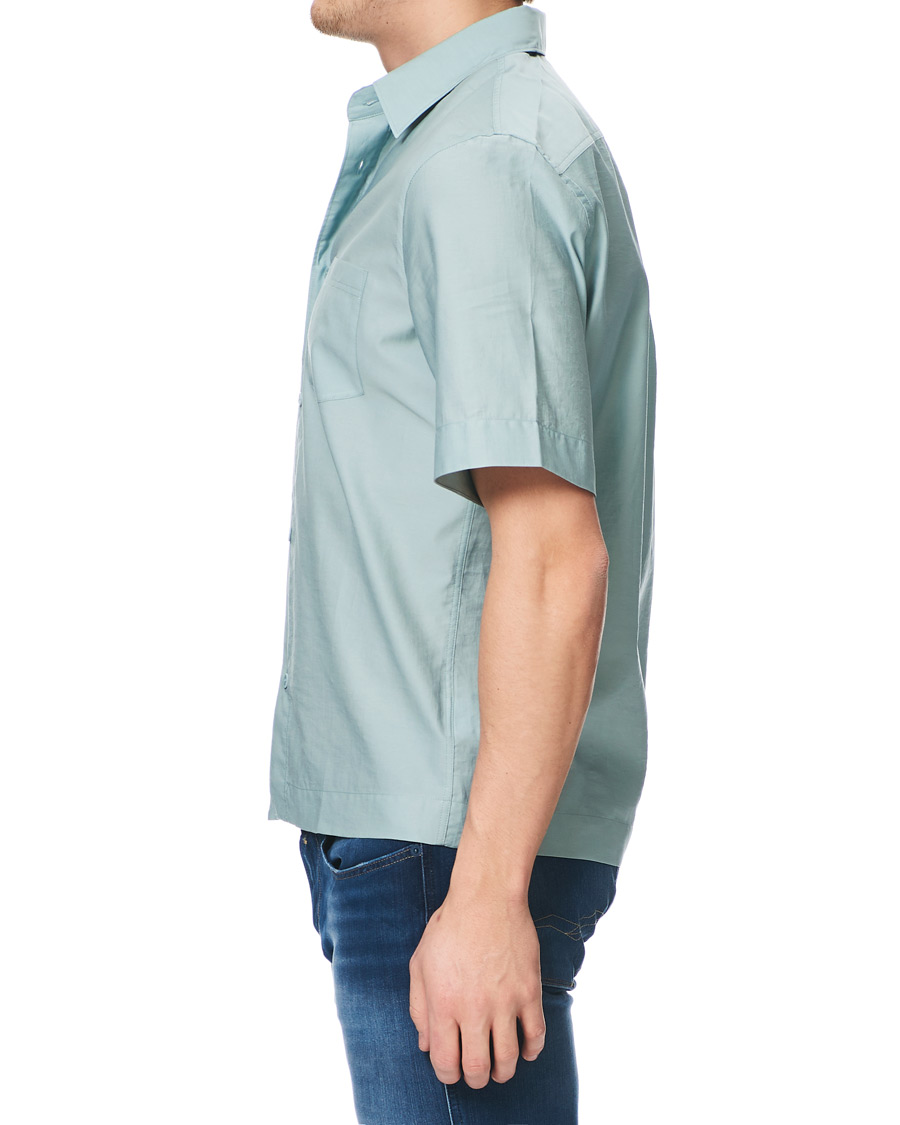 Herren | Hemden | Filippa K | Owen Short Sleeve Shirt Mint Powder