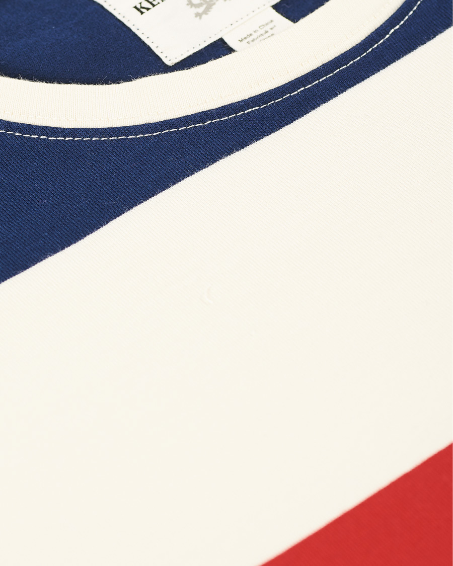 Herren | T-Shirts | Kent & Curwen | Stanley Striped Rose Logo Tee Multi