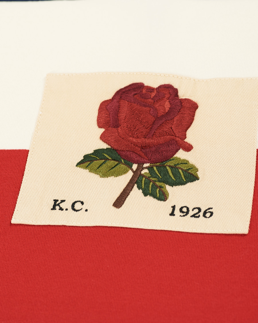 Herren | T-Shirts | Kent & Curwen | Stanley Striped Rose Logo Tee Multi