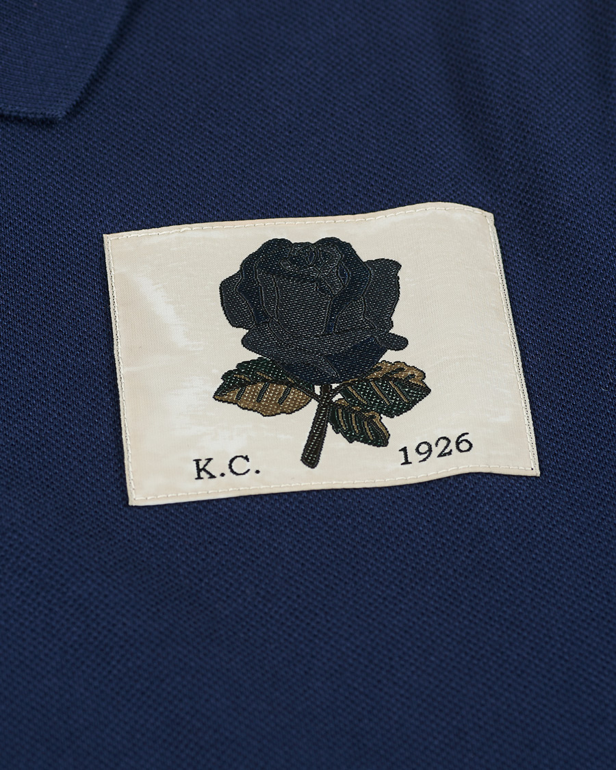 Herren | Poloshirts | Kent & Curwen | Small Rose Polo Navy