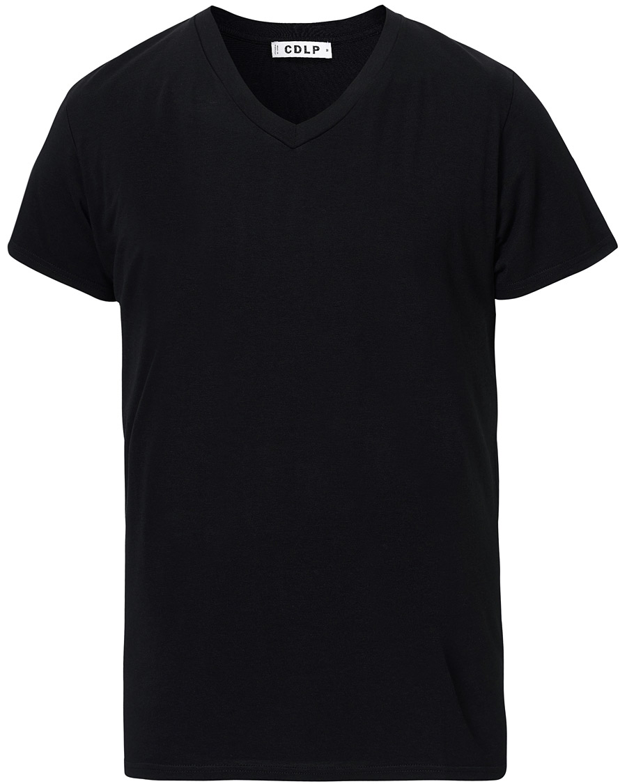 Herren | T-Shirts | CDLP | V-Neck Tee Black