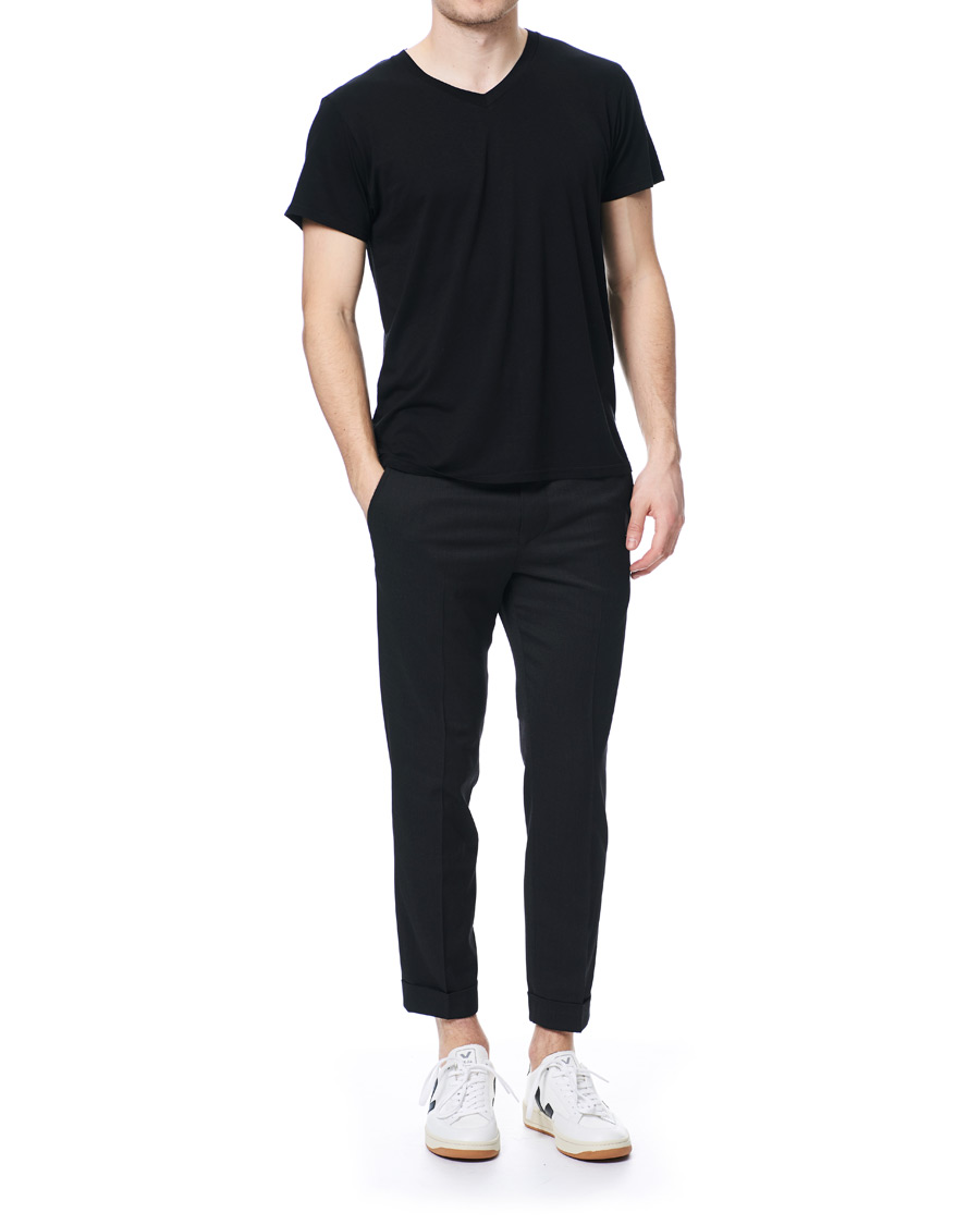 Herren | T-Shirts | CDLP | V-Neck Tee Black