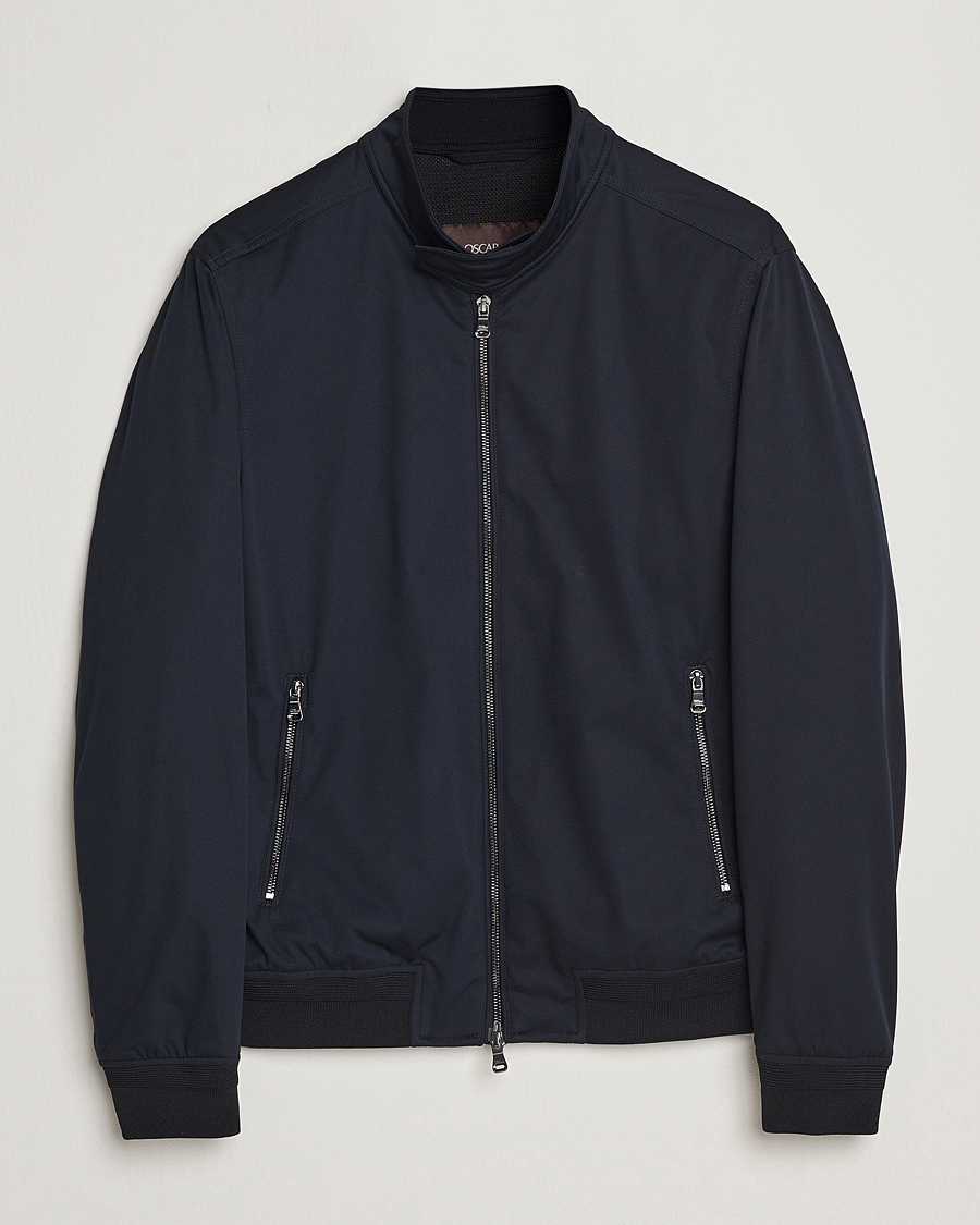 Herren | Jacken | Oscar Jacobson | Harris Harrington Nylon Jacket Navy