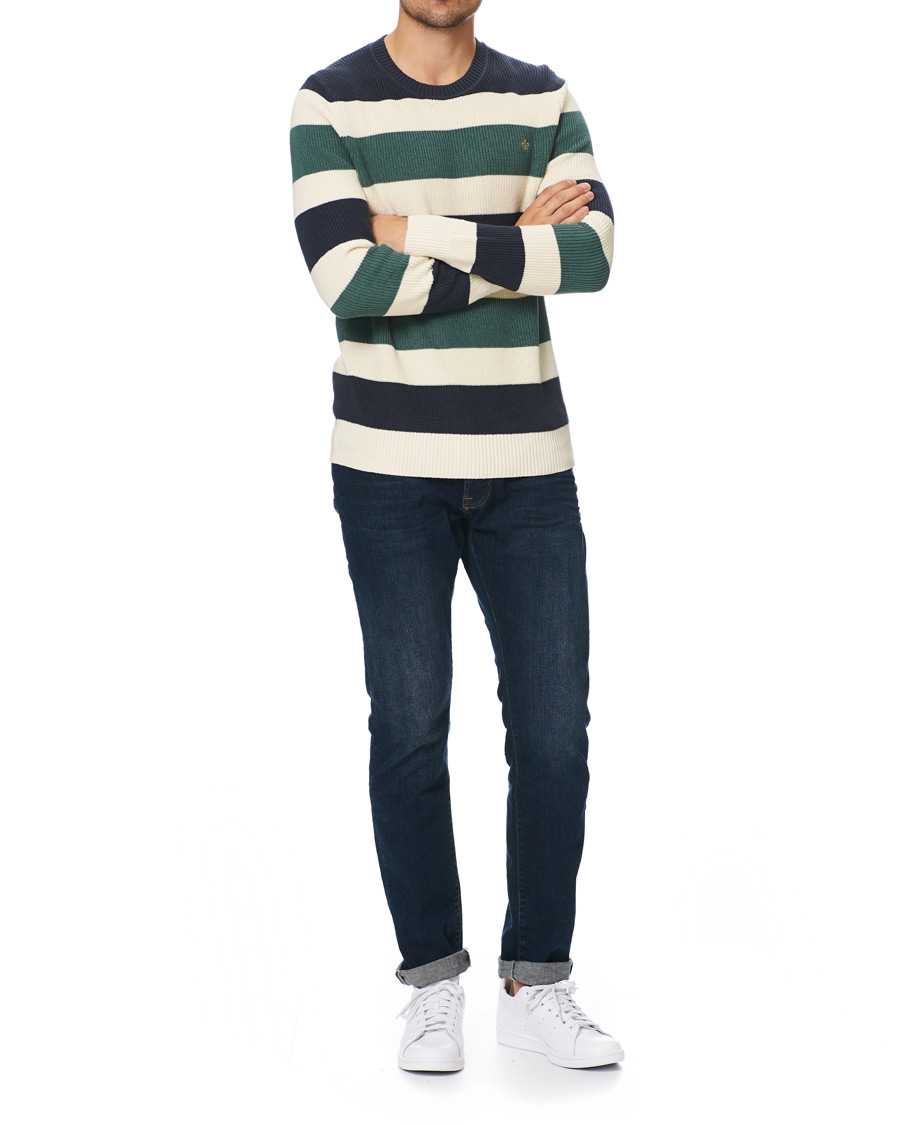 Herren | Pullover | Morris | Cardew Stripe O-neck Sweater Multi