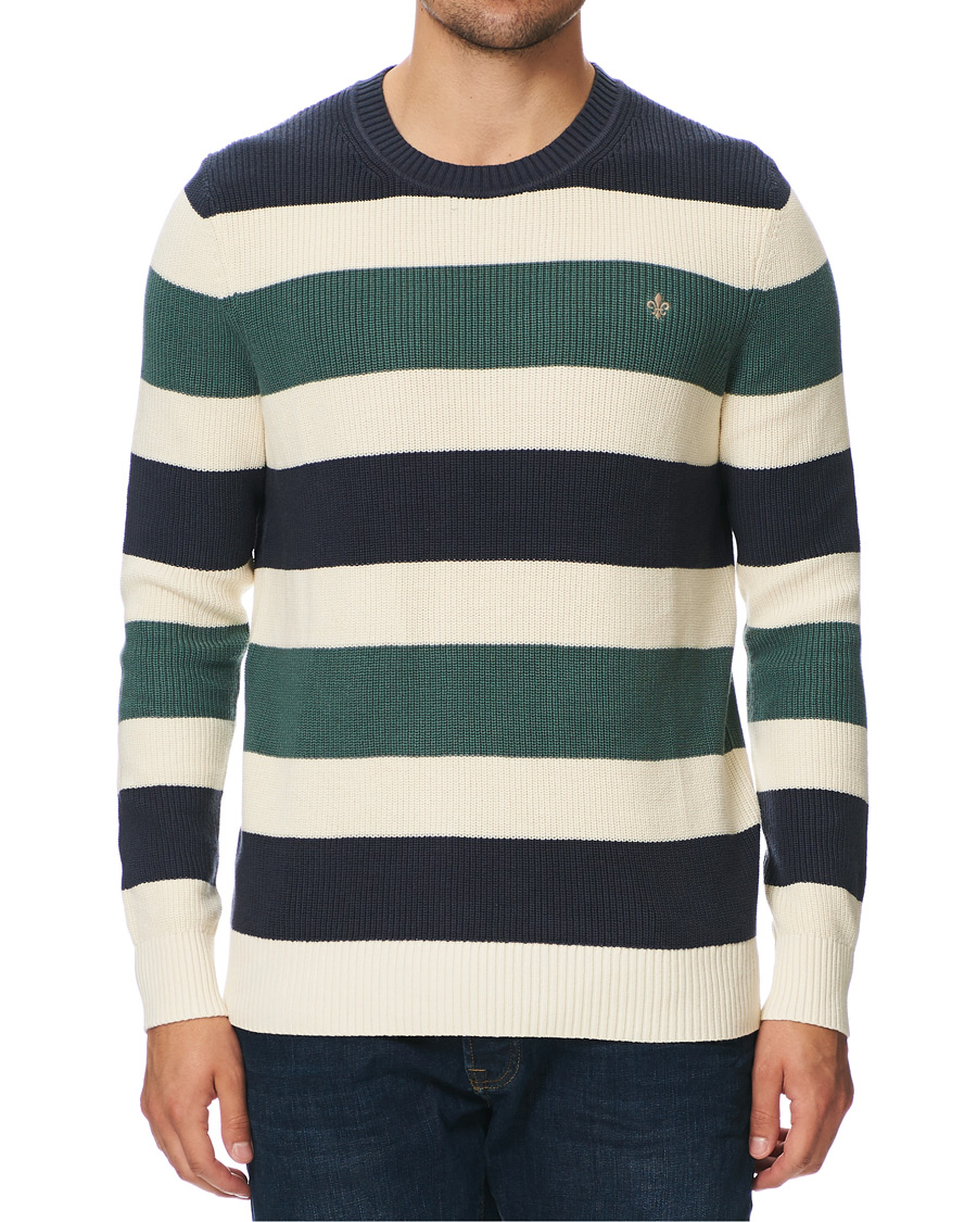 Herren | Pullover | Morris | Cardew Stripe O-neck Sweater Multi