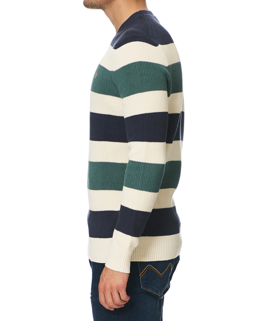 Herren | Pullover | Morris | Cardew Stripe O-neck Sweater Multi