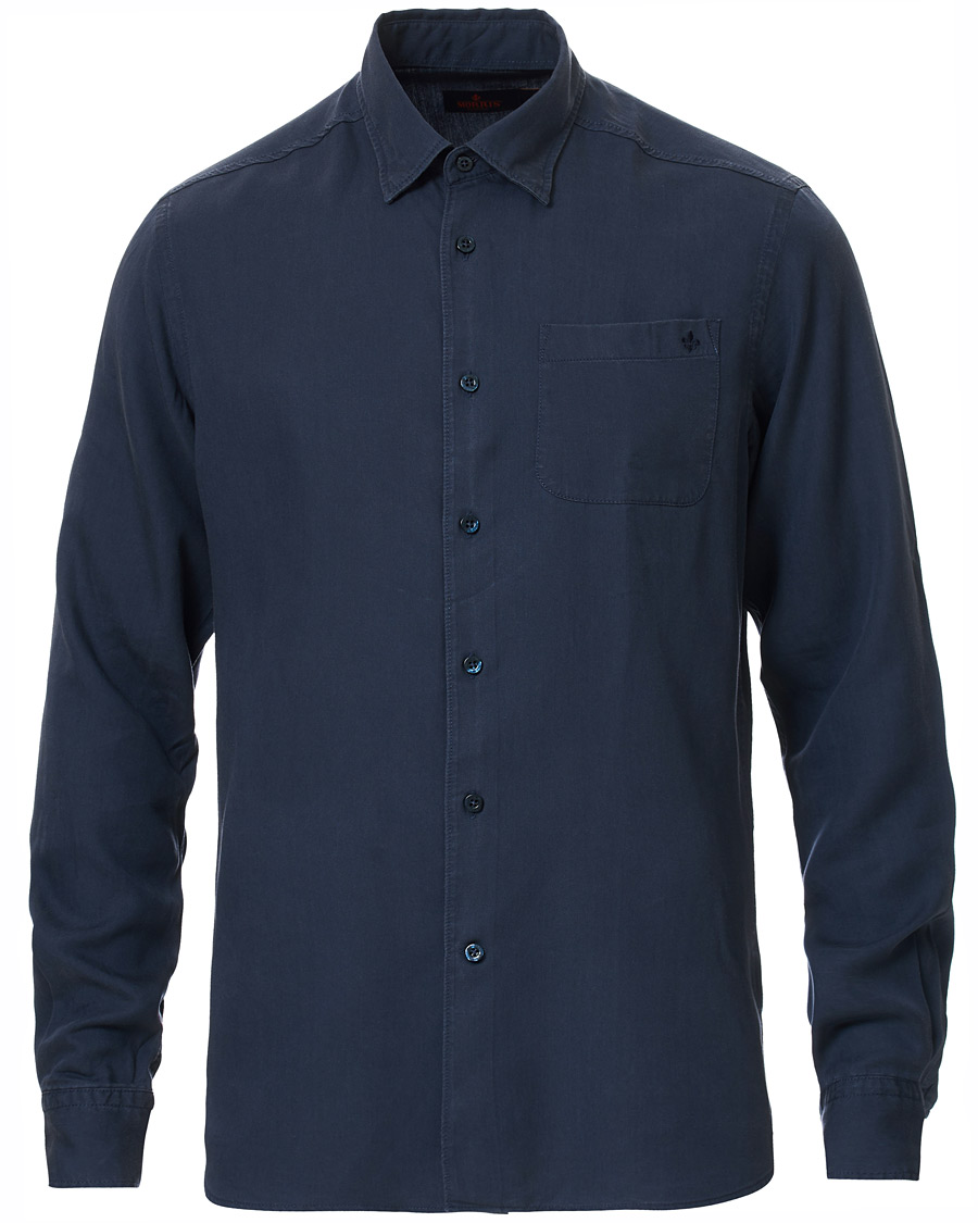 Herren | Hemden | Morris | Alvin Tencel Shirt Navy