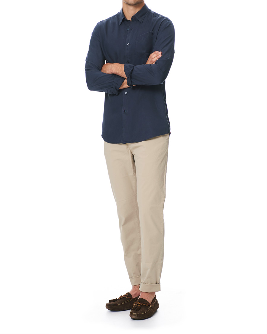 Herren | Hemden | Morris | Alvin Tencel Shirt Navy