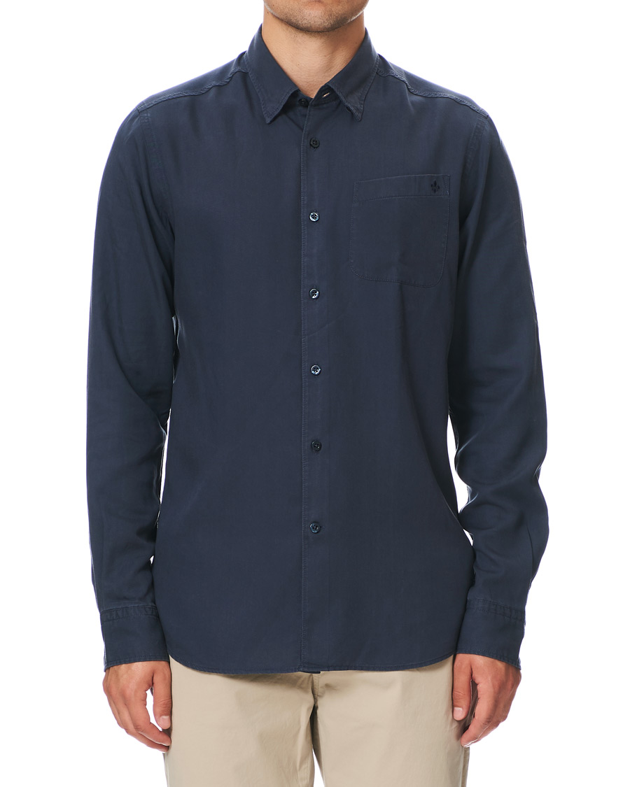 Herren | Hemden | Morris | Alvin Tencel Shirt Navy