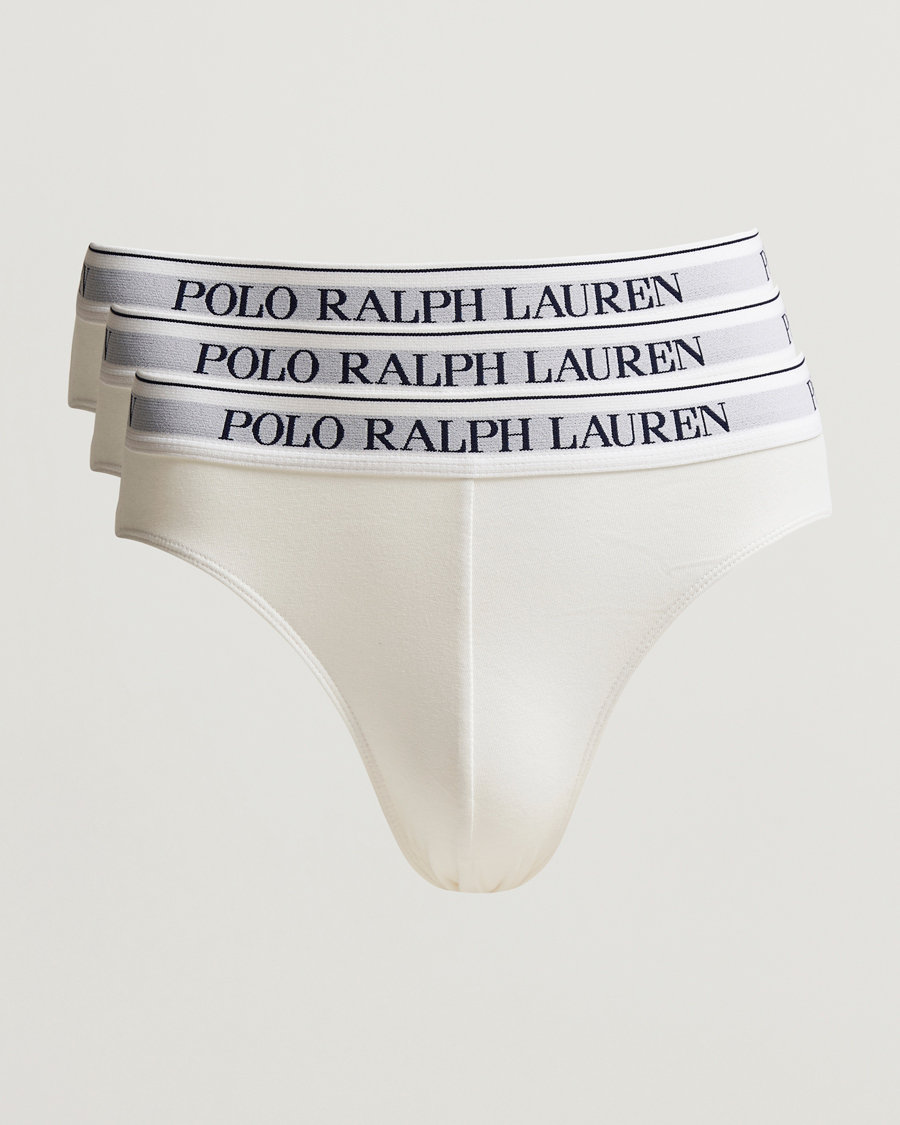 Herren | Unterwäsche | Polo Ralph Lauren | 3-Pack Low Rise Brief White