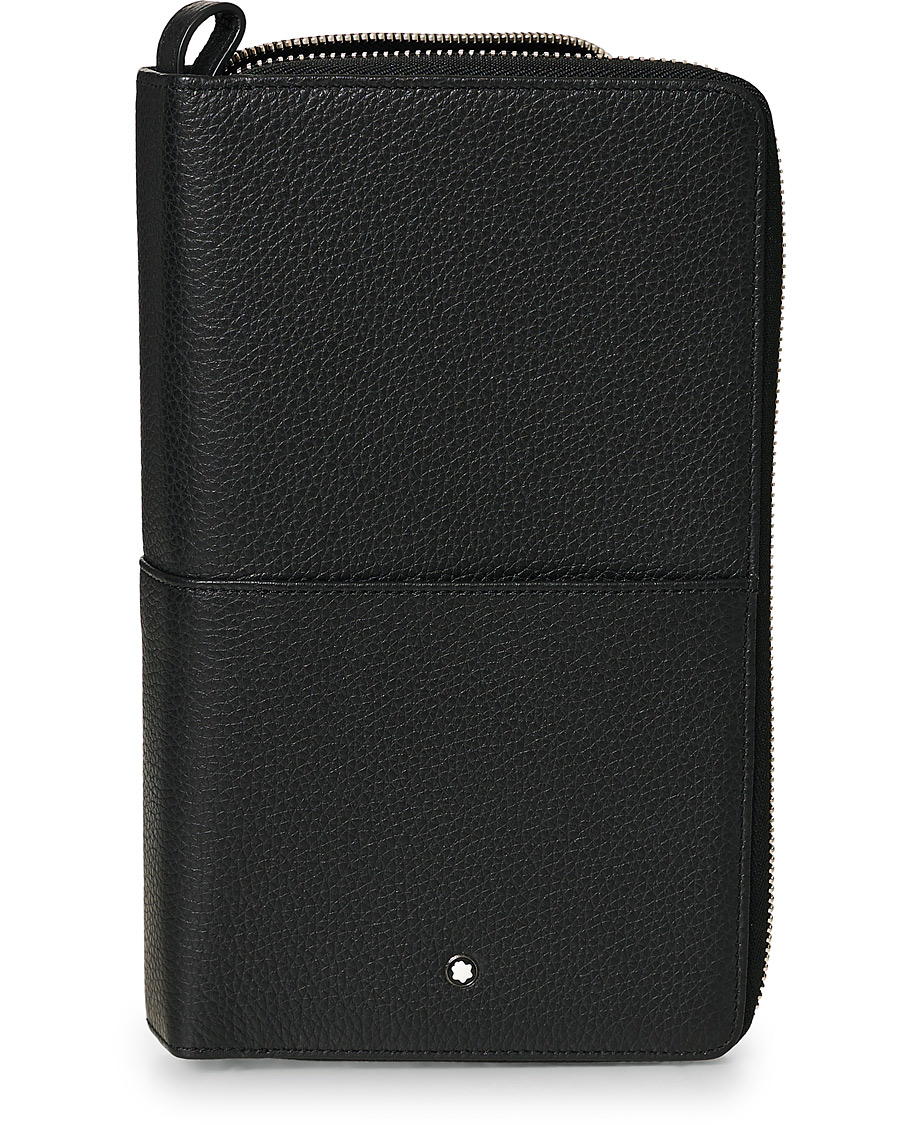 Herren | Montblanc MST Soft Grain Travel Wallet Black | Montblanc | MST Soft Grain Travel Wallet Black