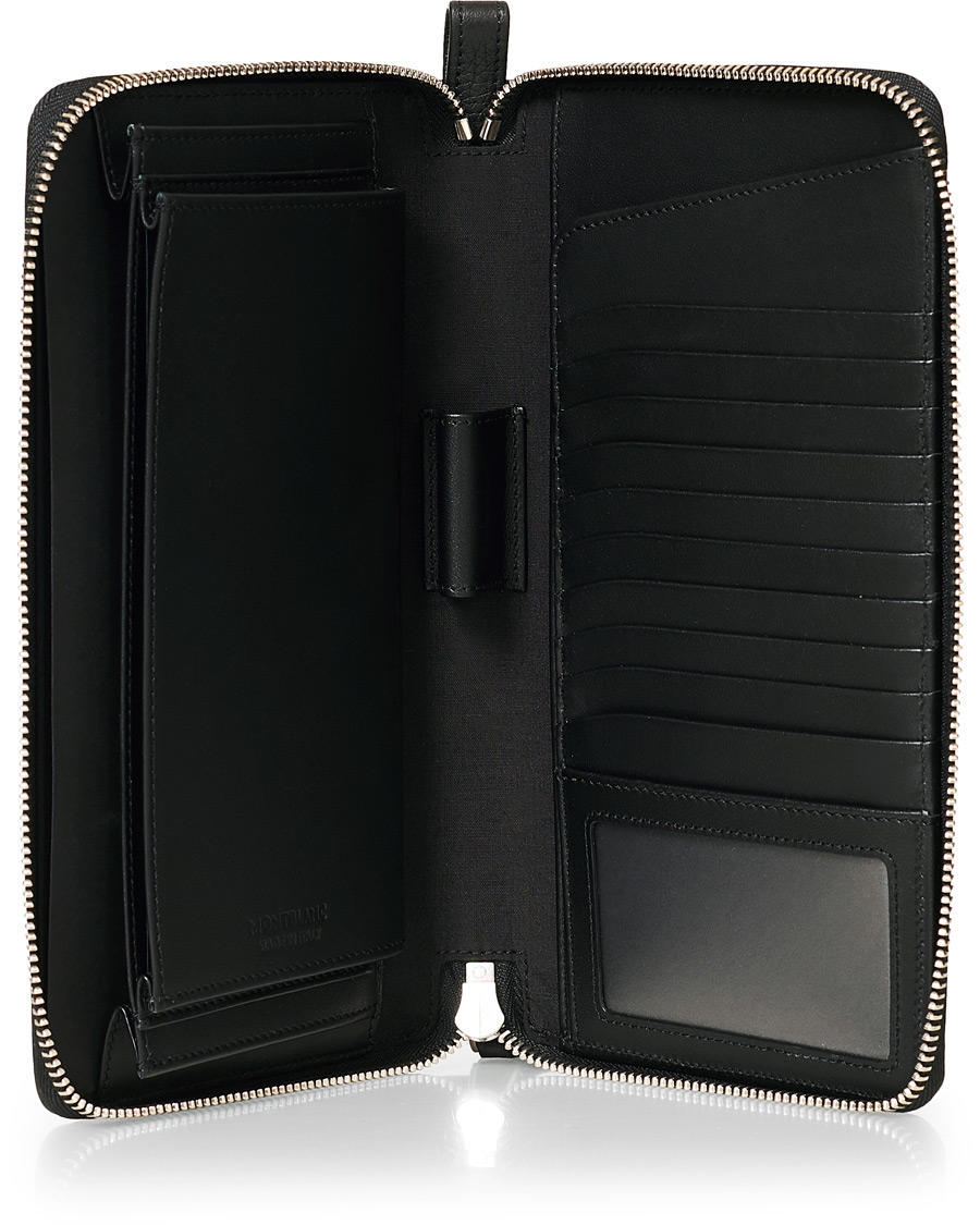 Herren | Montblanc MST Soft Grain Travel Wallet Black | Montblanc | MST Soft Grain Travel Wallet Black