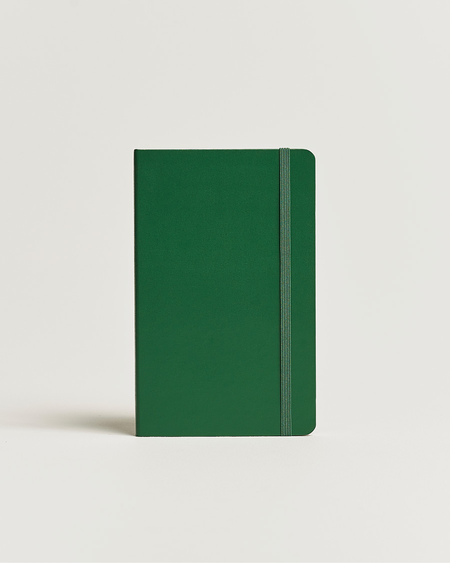 Herren | Moleskine Plain Hard Notebook Large Myrtle Green | Moleskine | Plain Hard Notebook Large Myrtle Green