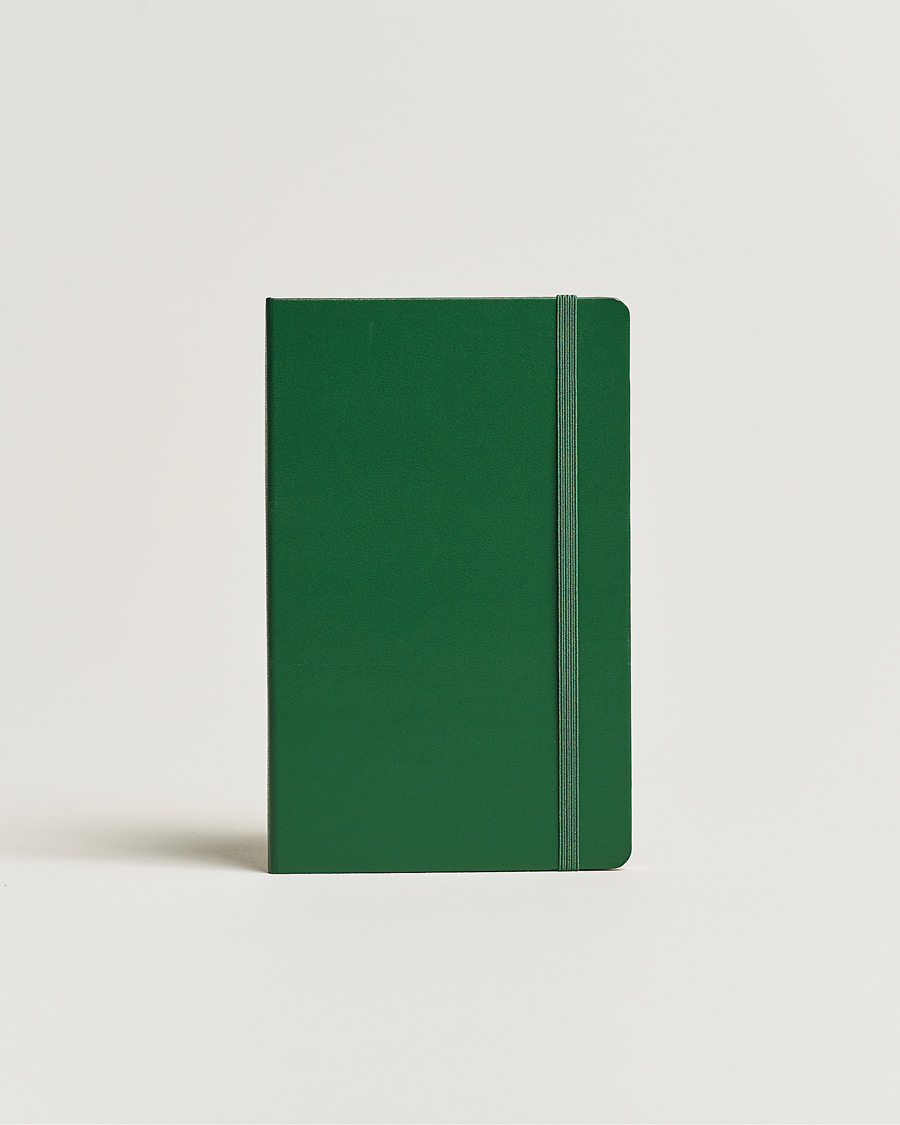 Herren | Moleskine Ruled Hard Notebook Large Myrtle Green | Moleskine | Ruled Hard Notebook Large Myrtle Green