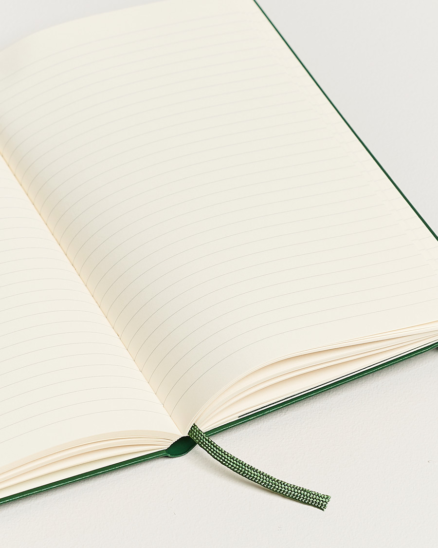 Herren | Moleskine Ruled Hard Notebook Large Myrtle Green | Moleskine | Ruled Hard Notebook Large Myrtle Green