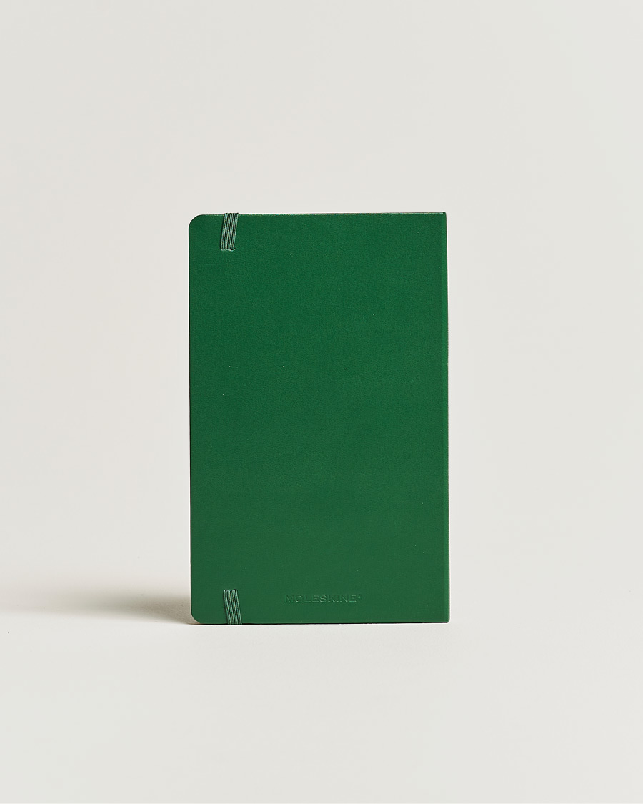 Herren | Moleskine Ruled Hard Notebook Large Myrtle Green | Moleskine | Ruled Hard Notebook Large Myrtle Green