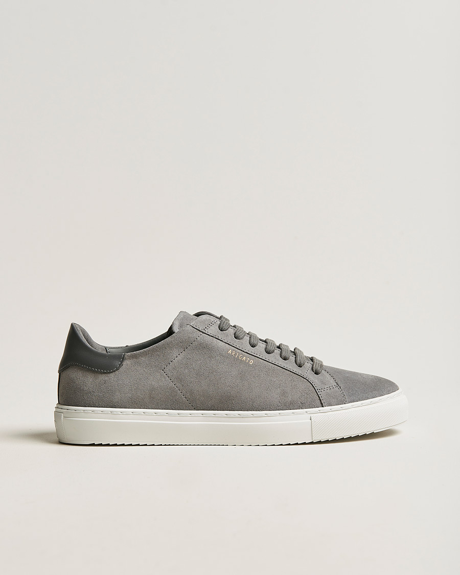 Herren | Axel Arigato Clean 90 Sneaker Grey Suede | Axel Arigato | Clean 90 Sneaker Grey Suede