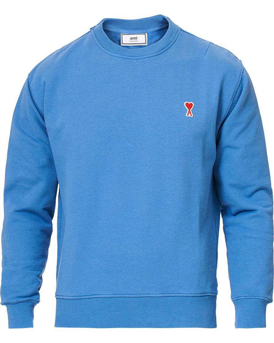 Herren | Pullover | AMI | Heart Logo Sweatshirt Blue