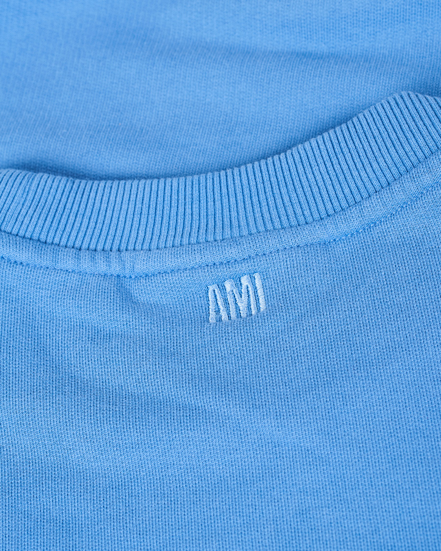 Herren | Pullover | AMI | Heart Logo Sweatshirt Blue