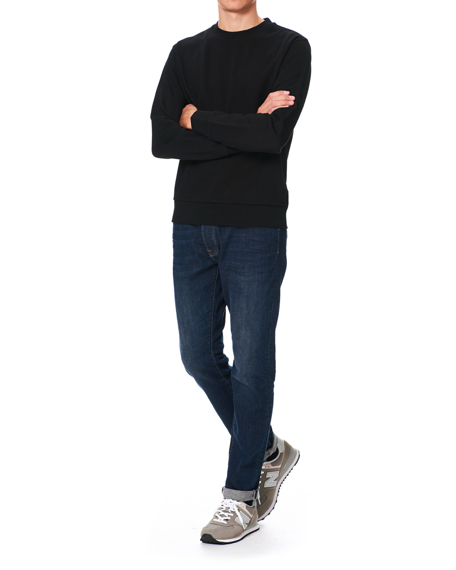Herren | Pullover | Filippa K | Gustaf Cotton Sweatshirt Black