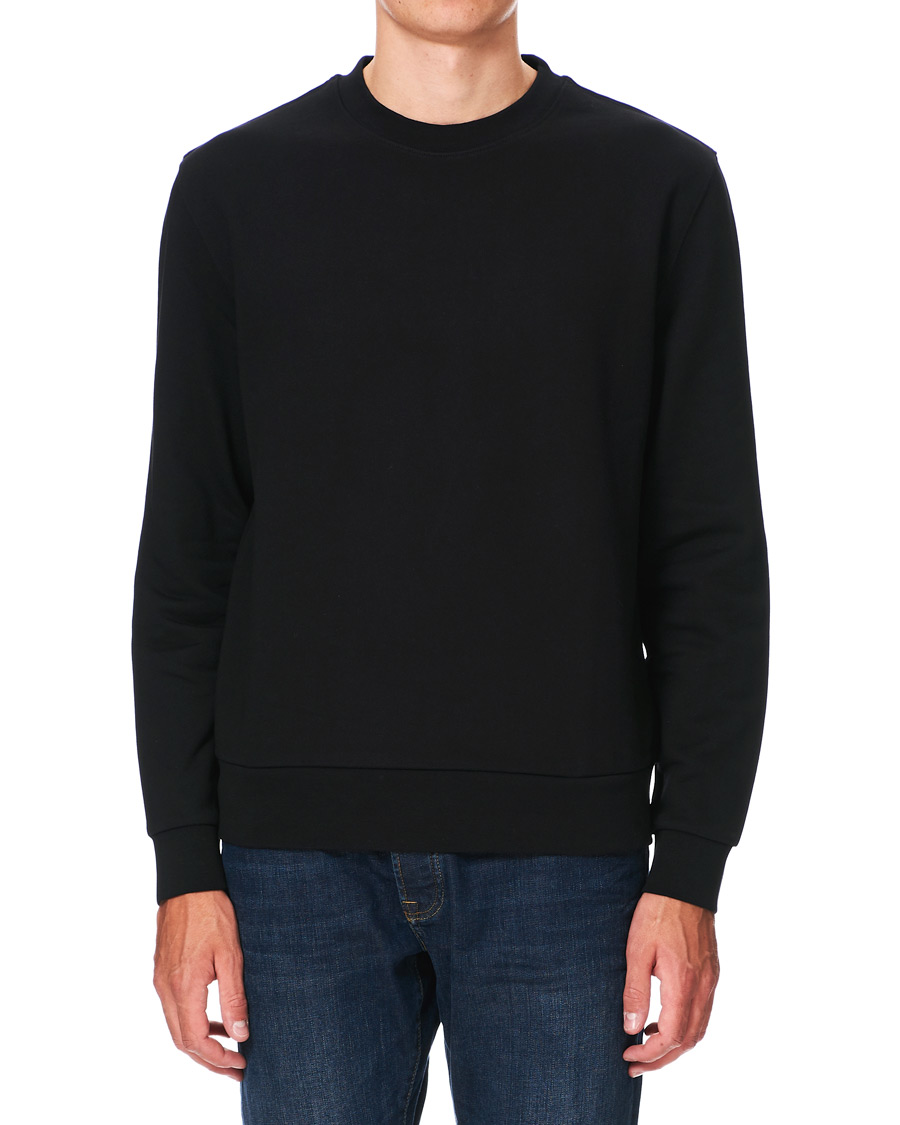 Herren | Pullover | Filippa K | Gustaf Cotton Sweatshirt Black