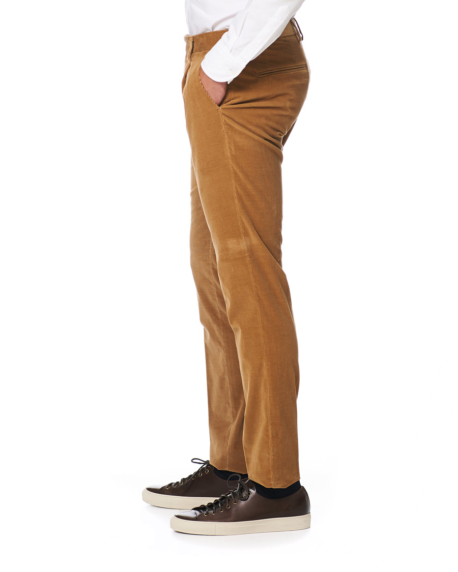 Herren | Hosen | Etro | Pleated Corduroy Trousers Khaki