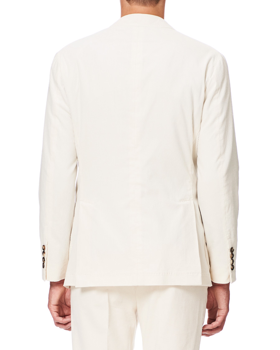 Herren | Sakkos | Brunello Cucinelli | Sea Island Cotton Corduroy Blazer Winter White