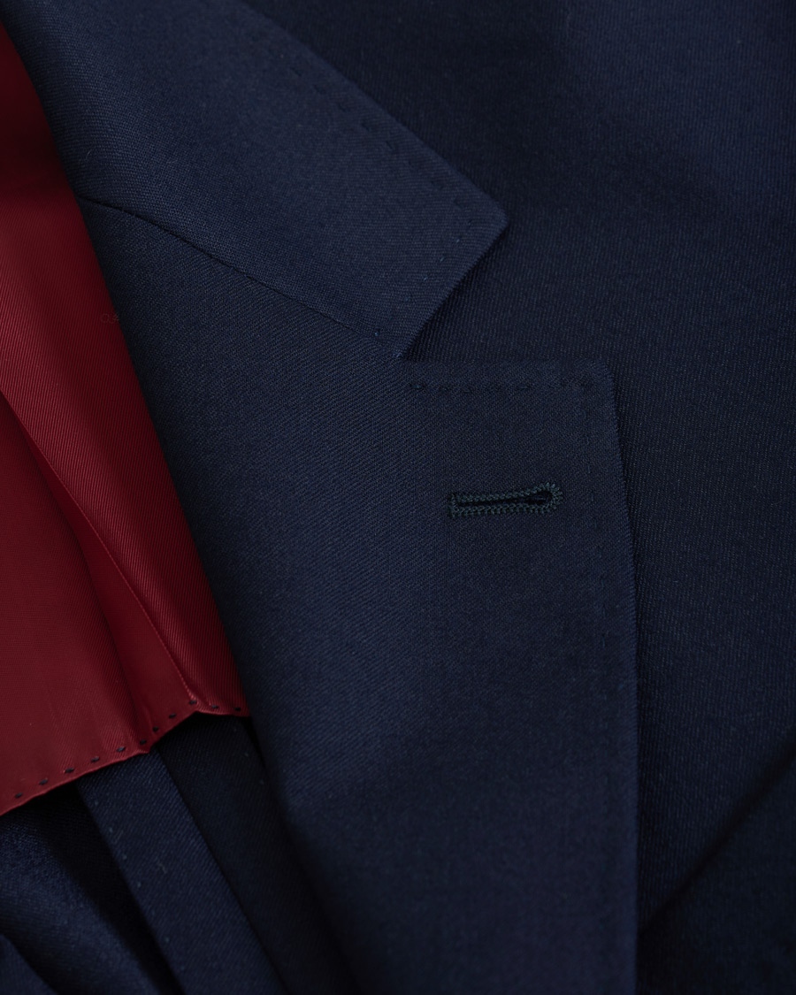 Herren | Sakkos | Brunello Cucinelli | Flannel Blazer Navy