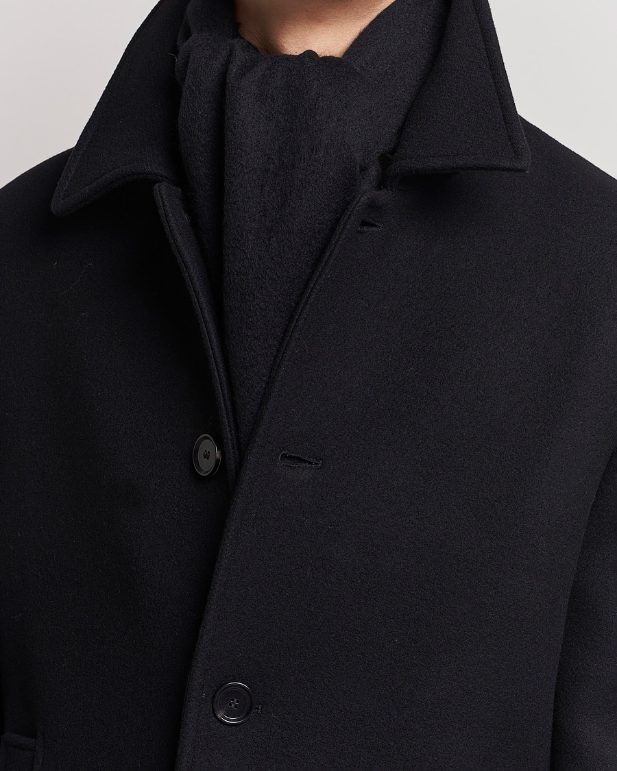 Herren | Amanda Christensen Merino Wool Scarf Black | Amanda Christensen | Merino Wool Scarf Black