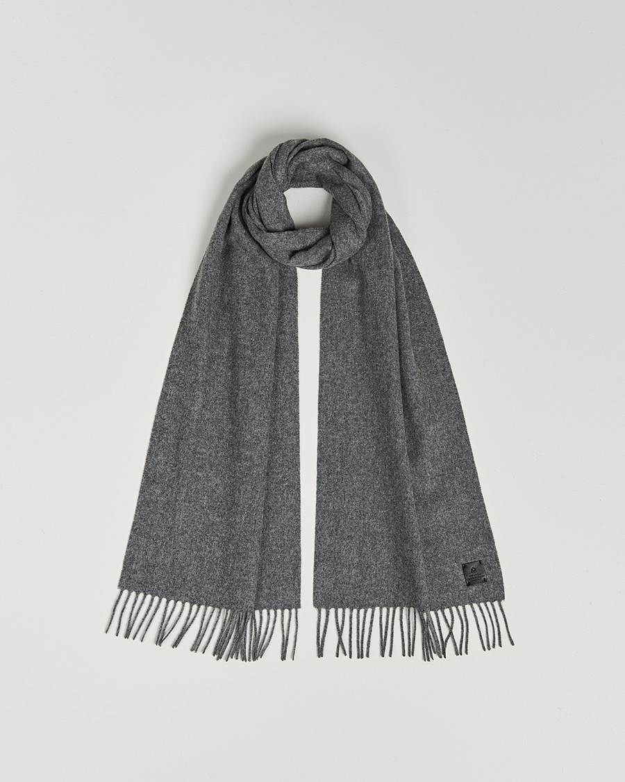 Herren | Schals | Amanda Christensen | Wool Scarf Grey Melange