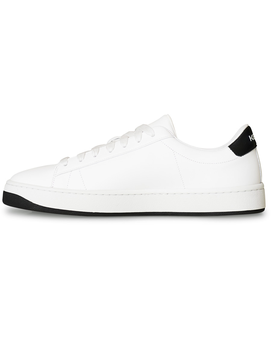 Herren | KENZO K-Logo Lace Up Sneaker White | KENZO | K-Logo Lace Up Sneaker White