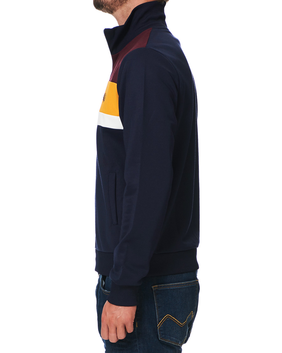 Herren | Pullover | Fred Perry | Colour Block Track Jacket Carbon Blue