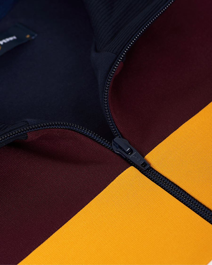 Herren | Pullover | Fred Perry | Colour Block Track Jacket Carbon Blue