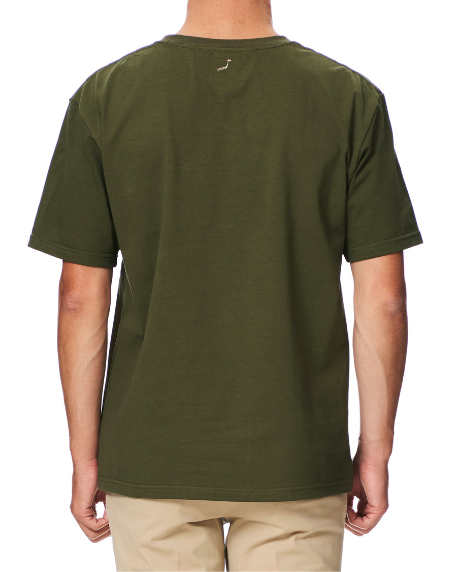 Herren | T-Shirts | orSlow | Military Pocket Tee Dark Olive