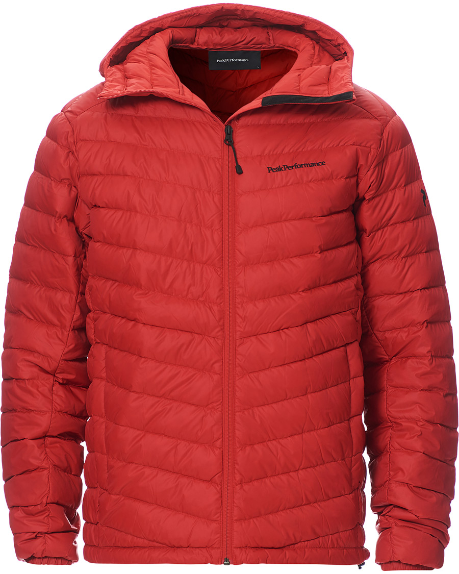 Herren | Jacken | Peak Performance | Frost Liner Down Hooded Jacket Red
