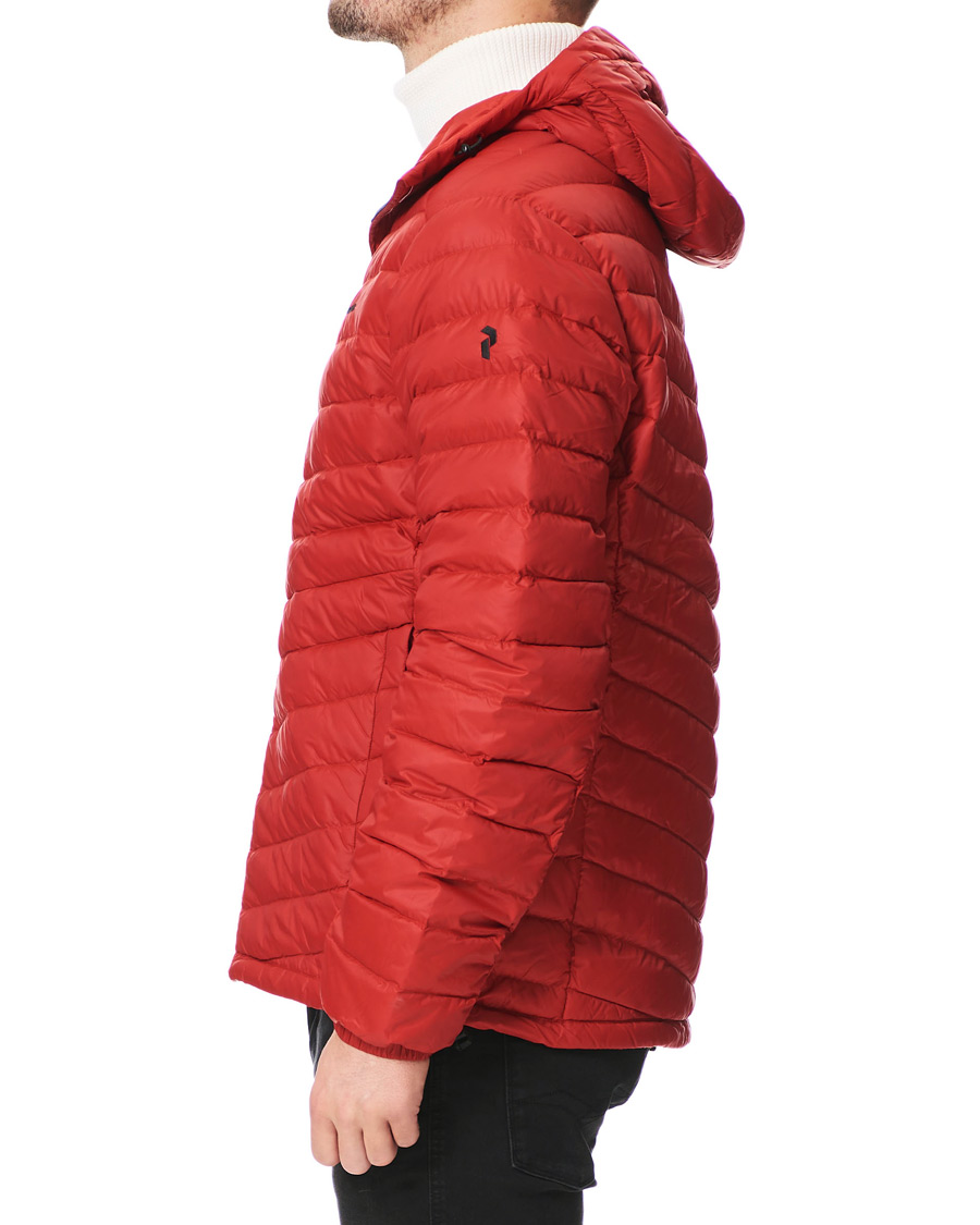 Herren | Jacken | Peak Performance | Frost Liner Down Hooded Jacket Red